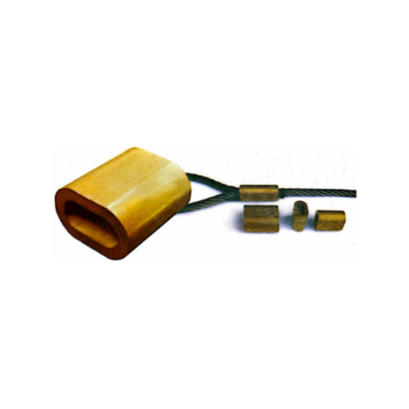 তারের দড়ি crimping এবং সমাপ্তি জন্য জার্মান ওভাল কপার Ferrules